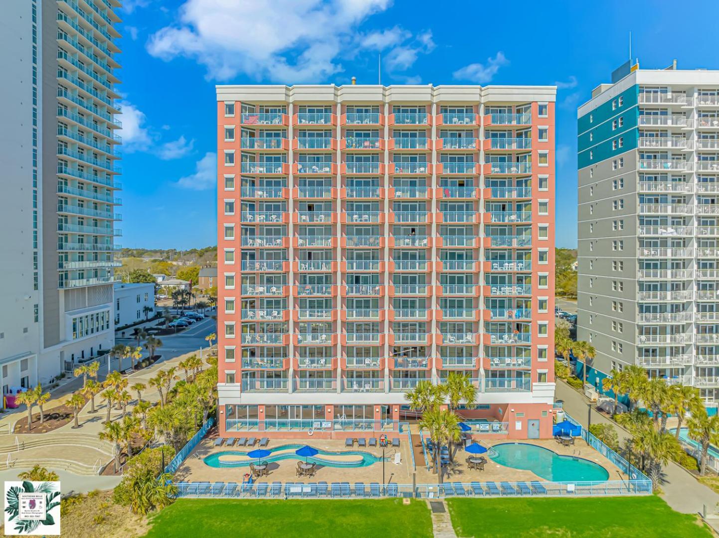 Immaculate! Beautifully Renovated Oceanfront 1 Bedroom Suite - Sleeps 6! - Roxanne Towers Unit 804 Миртл-Бич Экстерьер фото