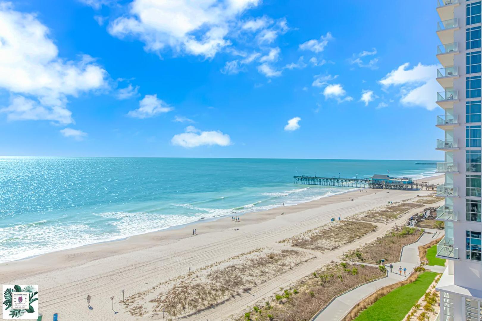 Immaculate! Beautifully Renovated Oceanfront 1 Bedroom Suite - Sleeps 6! - Roxanne Towers Unit 804 Миртл-Бич Экстерьер фото