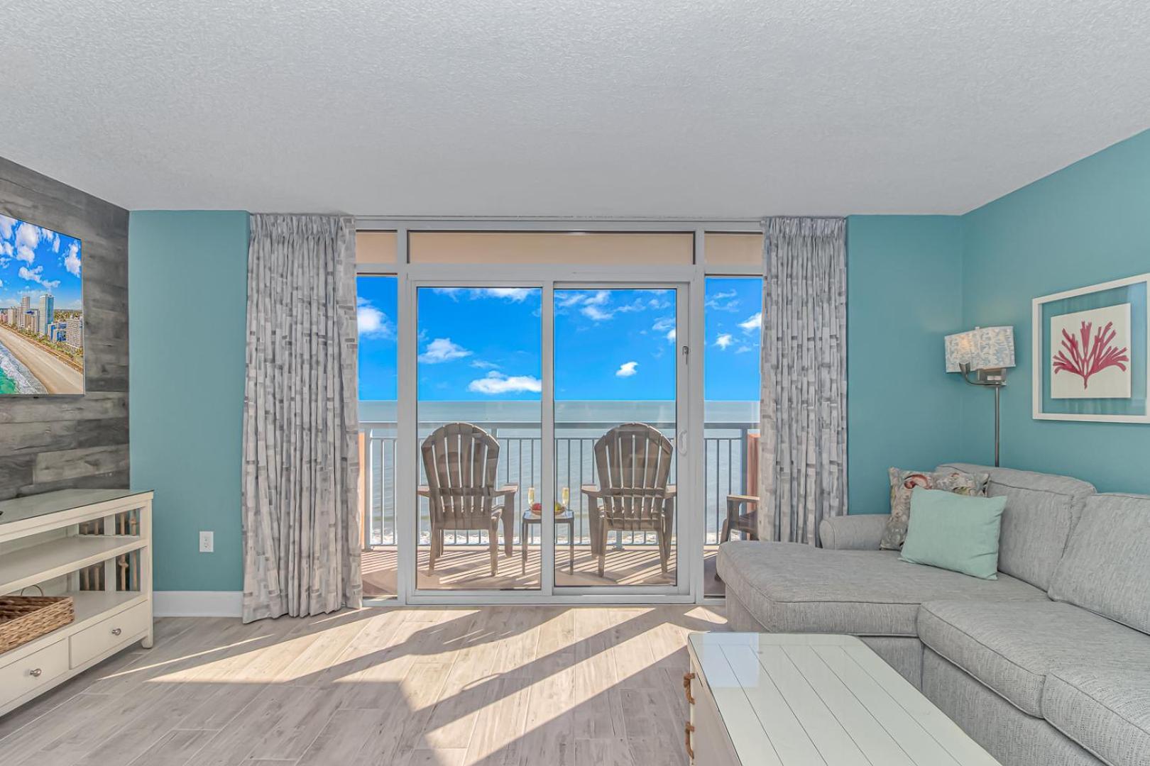 Immaculate! Beautifully Renovated Oceanfront 1 Bedroom Suite - Sleeps 6! - Roxanne Towers Unit 804 Миртл-Бич Экстерьер фото