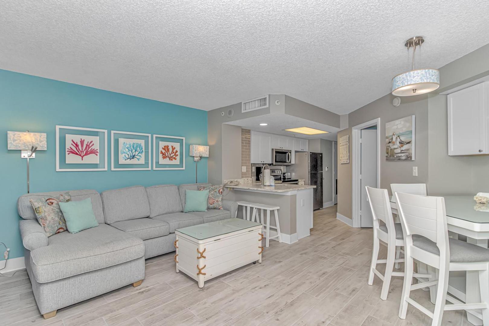 Immaculate! Beautifully Renovated Oceanfront 1 Bedroom Suite - Sleeps 6! - Roxanne Towers Unit 804 Миртл-Бич Экстерьер фото